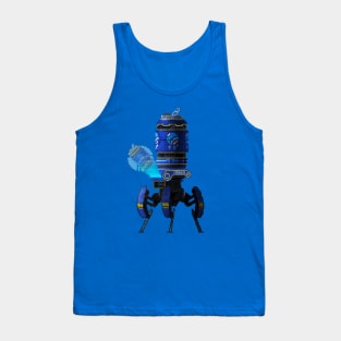 Cyperpunk soda can robot Tank Top